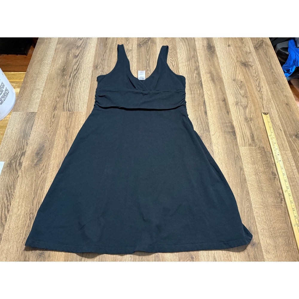 Patagonia Dress Women's Size Large Black Tank Top V-neck Sleeveless Chic